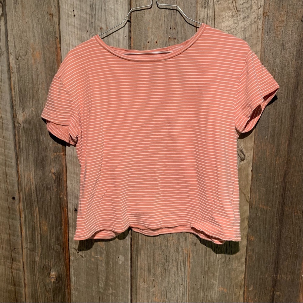 GAP Womens 100% cotton Short sleeve top orange size small